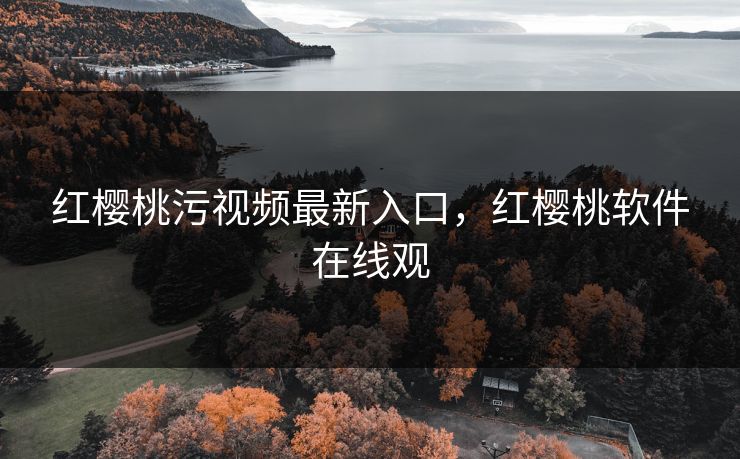 红樱桃污视频最新入口，红樱桃软件在线观